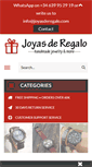 Mobile Screenshot of joyasderegalo.com